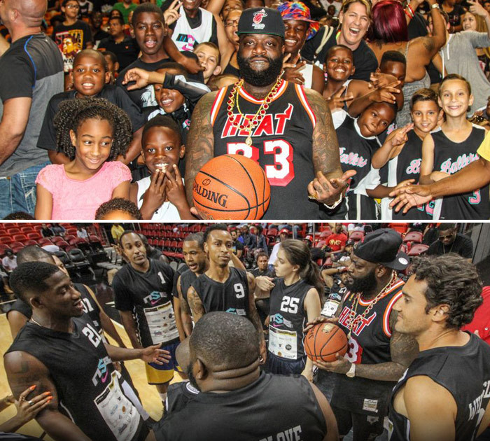 Rick Ross -- Outcoached For Good Cause ... Loses Charity Hoops Game To Ex-NFL Star