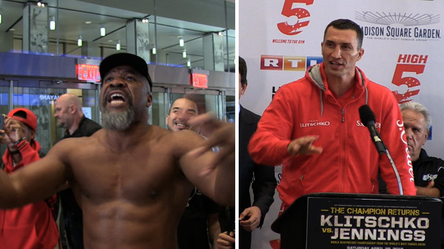 Shannon Briggs -- Reign Of Klitsch-Terror Continues ... Crashes Champ's News Conference