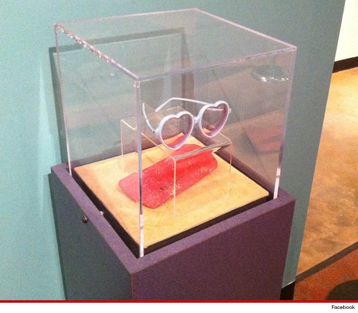 Elton John Sunglasses Stolen