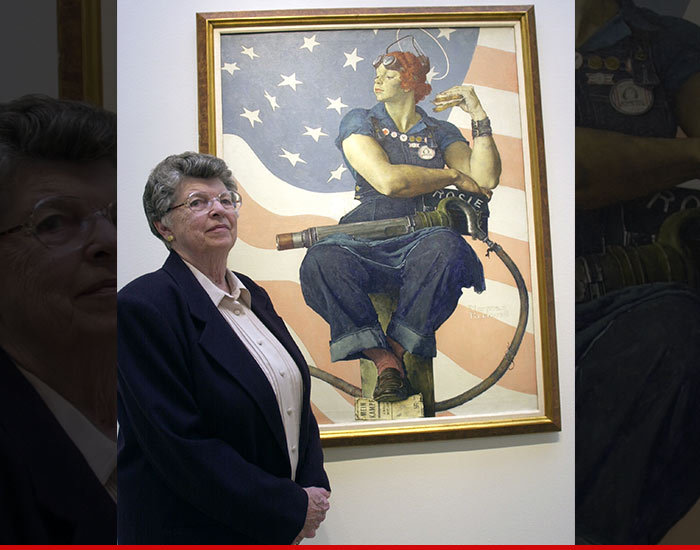Rosie the Riveter Dead -- Model for Iconic WW II Painting Dies at 92