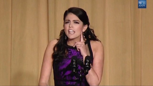 'SNL' Star Cecily Strong -- Cracks Racist Cops Joke on Obama ... As Baltimore Riots Raged