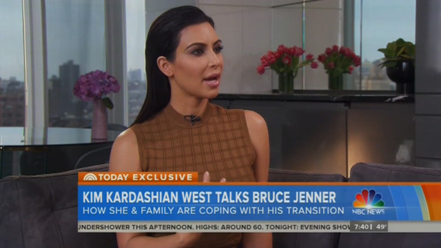 Kim Kardashian -- The Kardashians Are Behind Bruce Jenner 100% (VIDEO)
