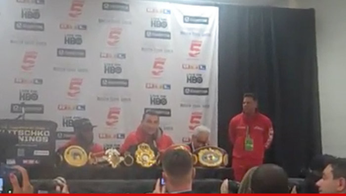 Wladimir Klitschko -- Blasts Shannon Briggs ... Speedboat Stunt Wasn't Funny
