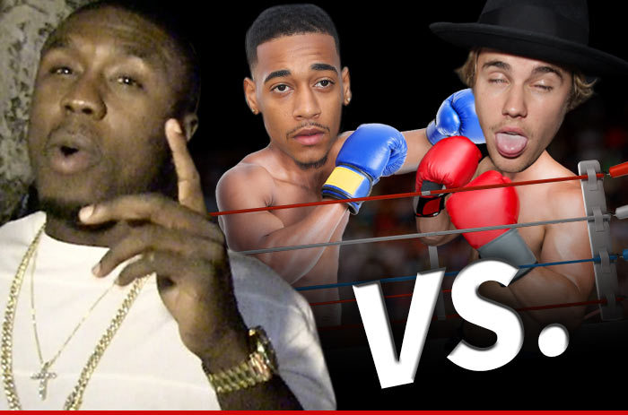 Andre Berto -- Lil Za Would Kick Justin Bieber's Ass ... In The Boxing Ring