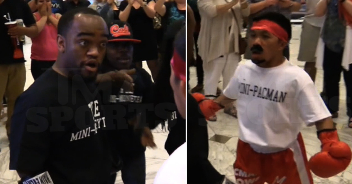 Mayweather vs Pacquiao -- Honey, I Shrunk The Fight