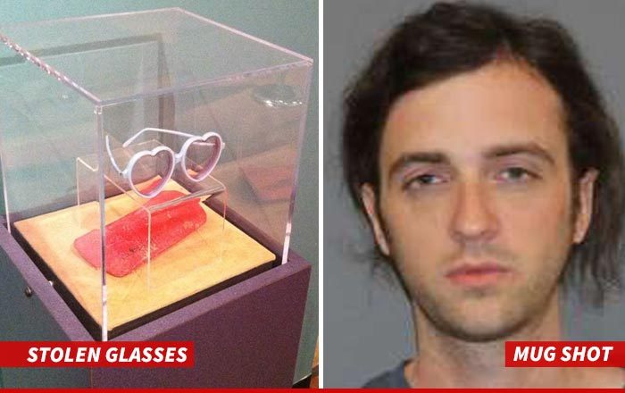 Elton John's Famous Heart-Shaped Glasses ... RECOVERED!!!