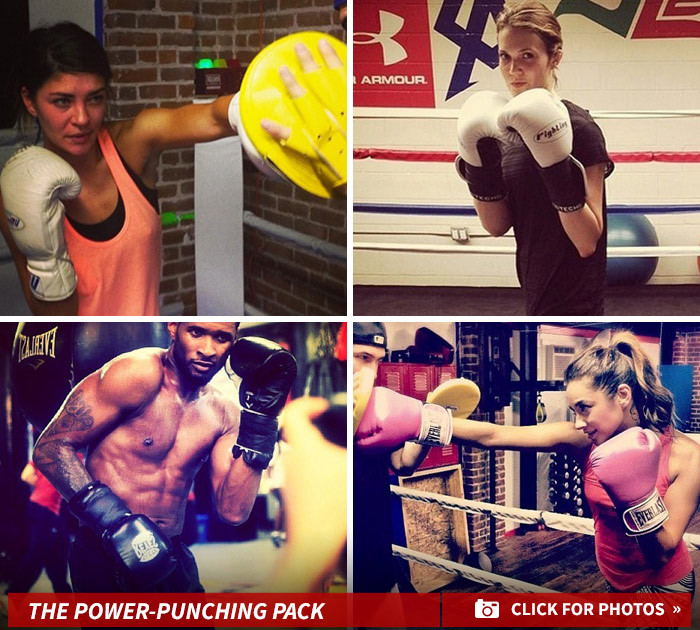 Stars Packin' a Punch -- The Boxing Photos