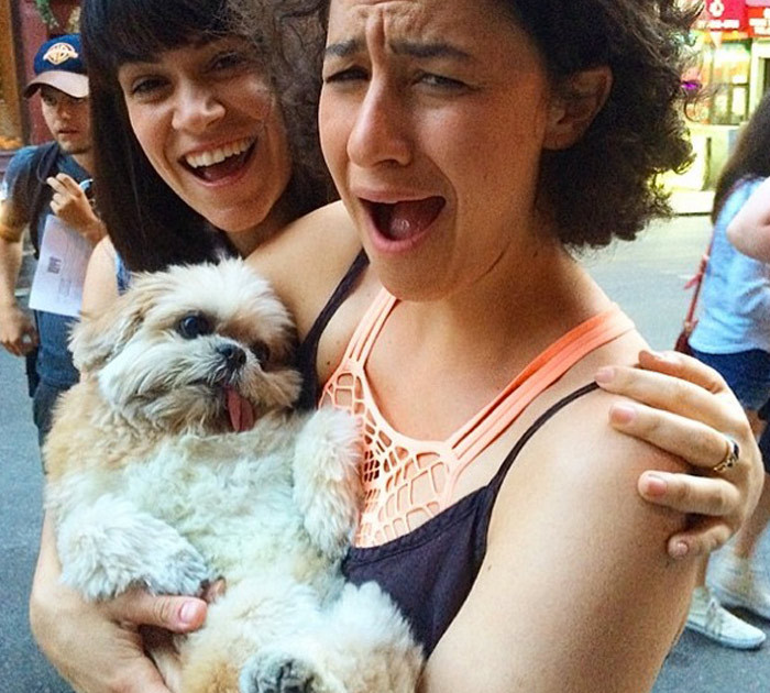 16 Stars Who Got Up Close & Personal With Marnie the Dog To Make You Jealous