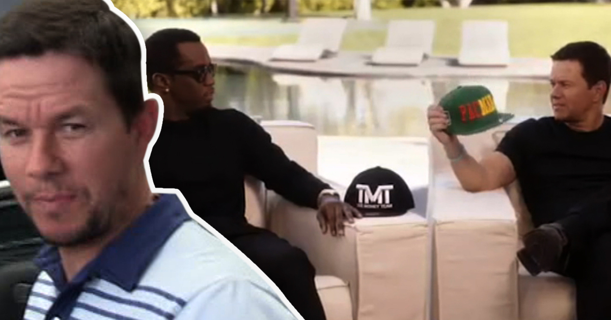 Mark Wahlberg & Diddy -- We Pay Our Bets ... Even the $250k Ones! (TMZ TV)