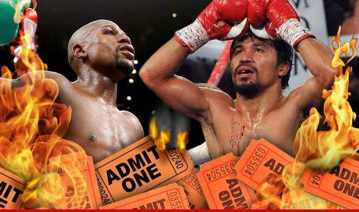 Mayweather vs. Pacquiao -- Fire Sale On Tix ... Investors Losing Big $$$