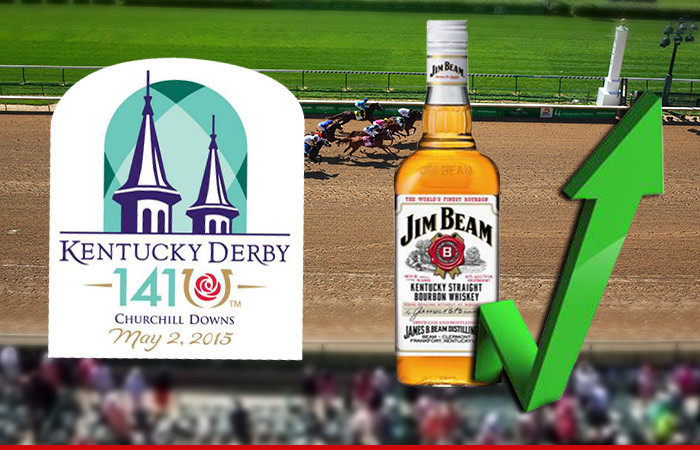 Kentucky Derby -- Bourbon Sales Through the Hoof ... Says Jim Beam