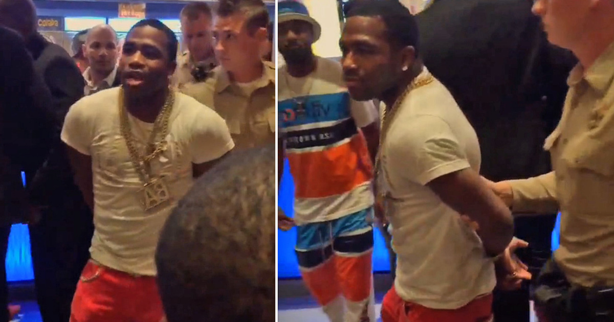 Adrien Broner -- Cuffed in Vegas for Fashion Felony (VIDEO)