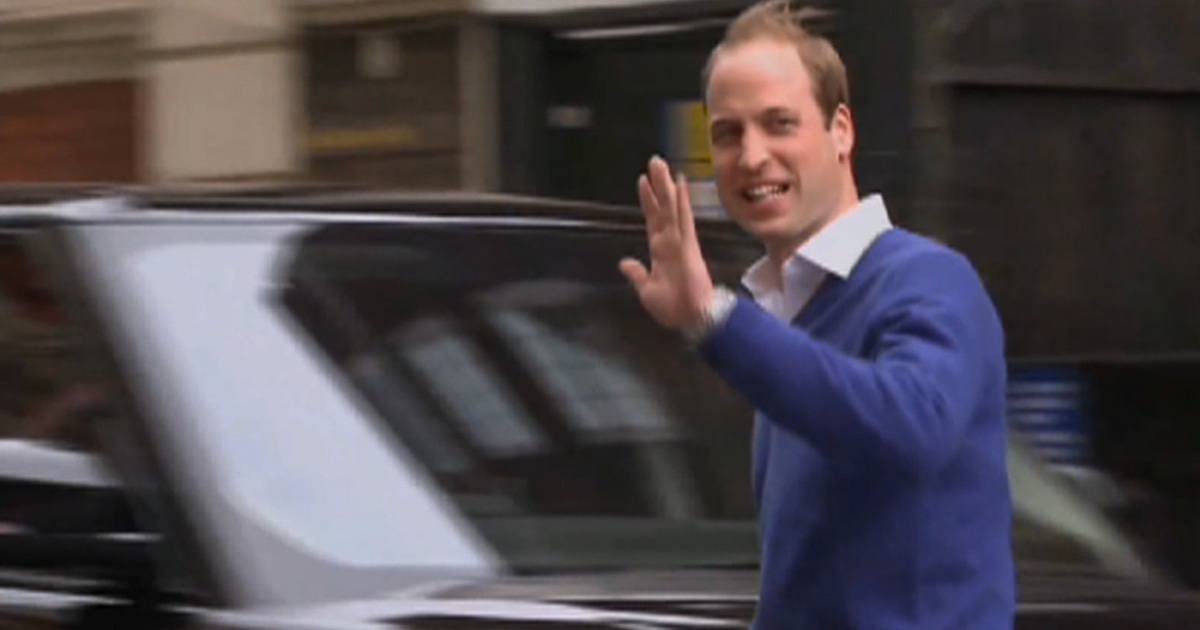 Prince William -- Am I Happy Over My Daughter?  Read My Face!!! (VIDEO)