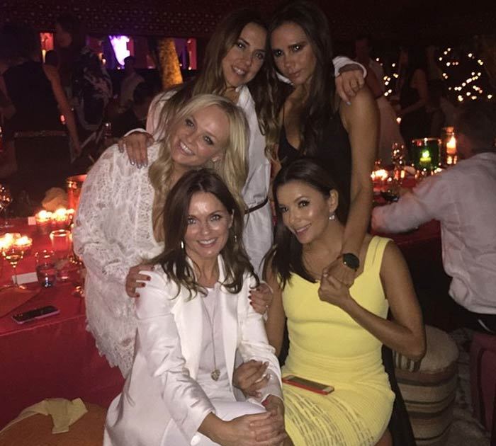 David Beckham -- Spice Girls Reunite for 40th Birthday ... And Someone's Missing