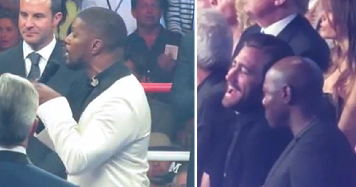 Jake Gyllenhaal -- Not Moved by Jamie Foxx's National Anthem (VIDEO)