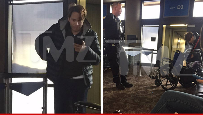 Chris Kattan -- Ambien Alert ... Escorted By Cops From Phoenix Airport
