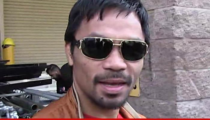 Manny Pacquiao -- Hit with Class Action Suit ... You Screwed Viewers & Gamblers (UPDATE)