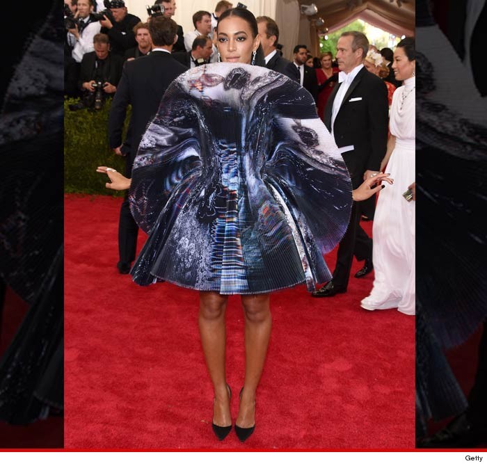 Solange Knowles Met Gala Dress 2015