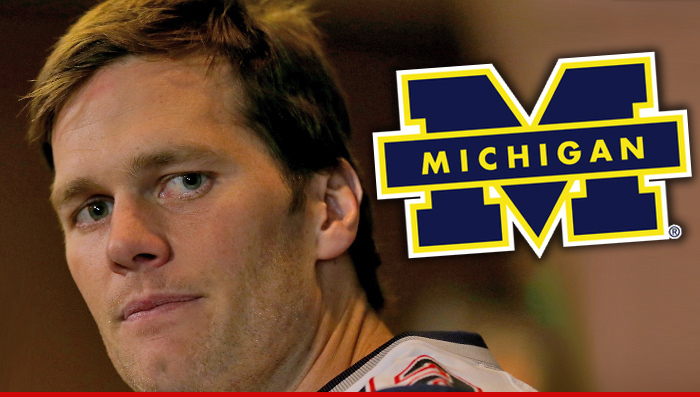 Tom Brady -- Never Messed with Balls In College