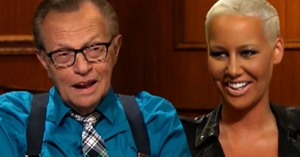 Amber Rose -- Listen Larry King ... My Ass Is About to Teach You a Lesson (TMZ TV)