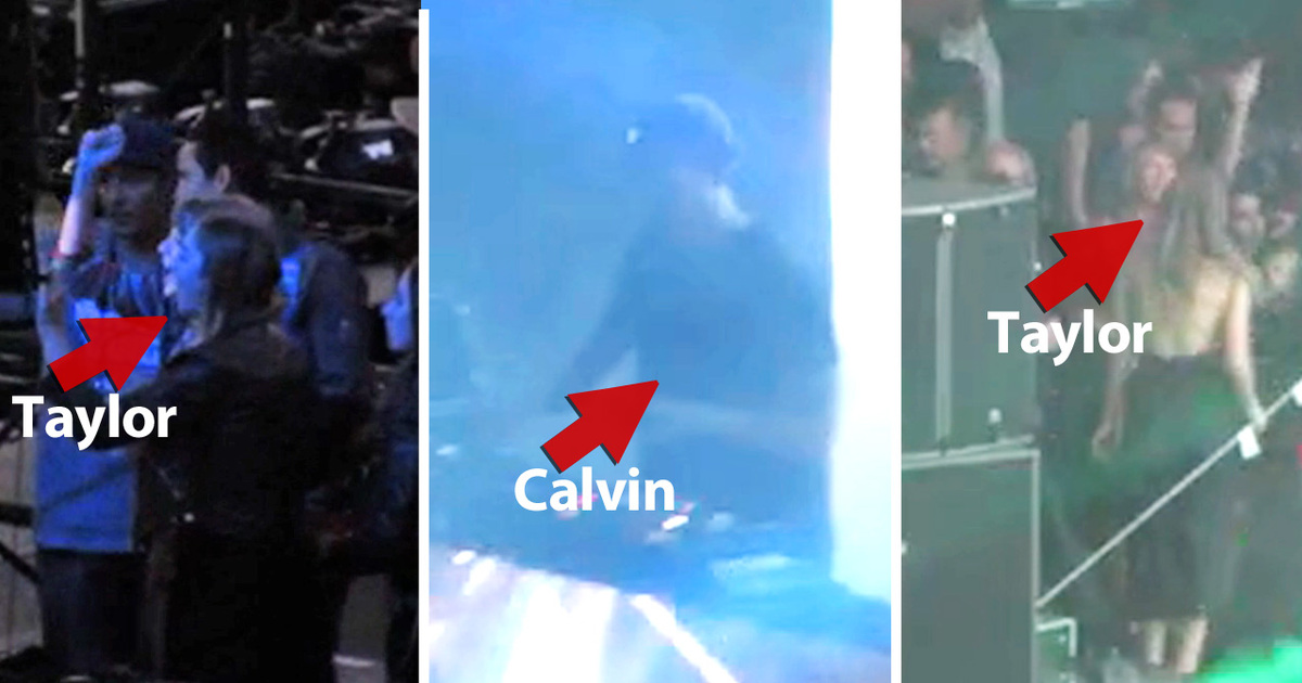 Taylor Swift -- I'm A Dancing Fool for Calvin Harris!!! (VIDEO)