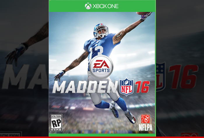 Odell Beckham Jr. -- Spikes Gronk ... Wins Madden Cover