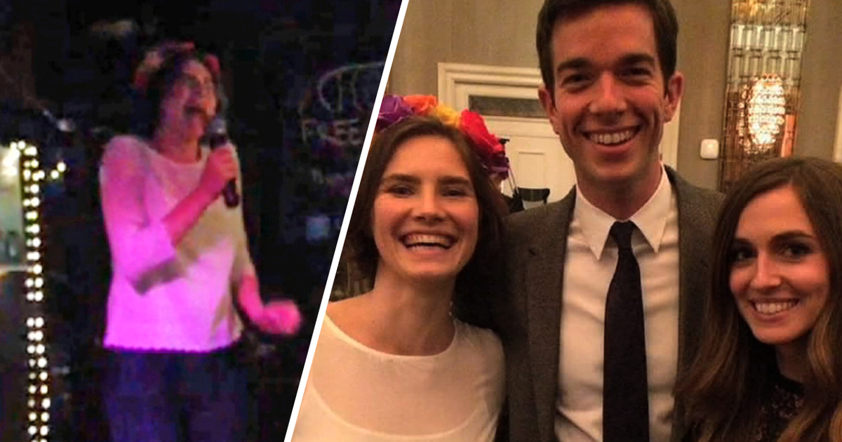 Amanda Knox -- The Verdict's In and She Slays at Karaoke (TMZ TV)