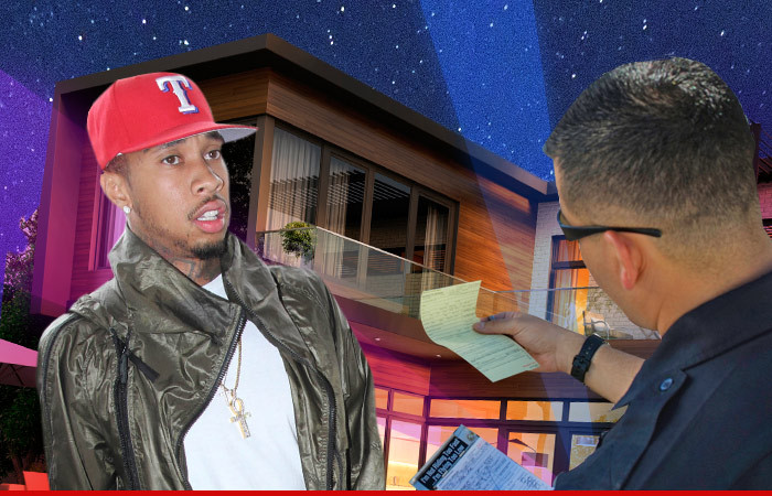 Tyga -- A Landlord's Nightmare ... Parties Himself Into Thousands In Fines