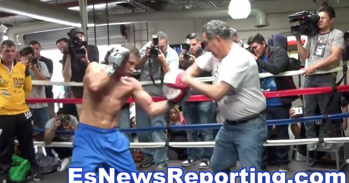 Boxing Champ Gennady Golovkin -- I WILL BREAK MITTS ... Destroys Training Session
