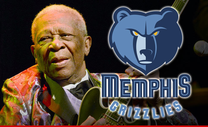 Memphis Grizzlies -- Honoring B.B. King ... Before HUGE Playoff Game
