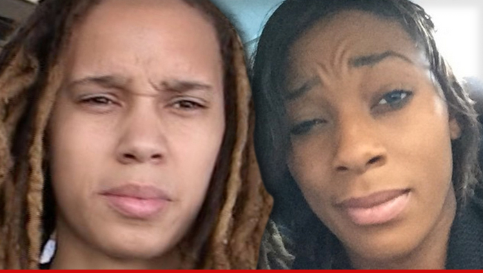 Brittney Griner & Glory Johnson -- Newlyweds Suspended for Domestic Violence