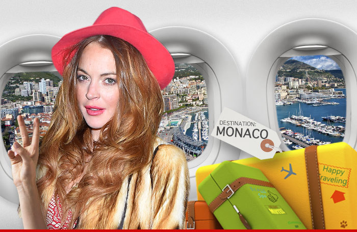 Lindsay Lohan -- I'll Flee the U.S. for Monaco Before Going to Jail
