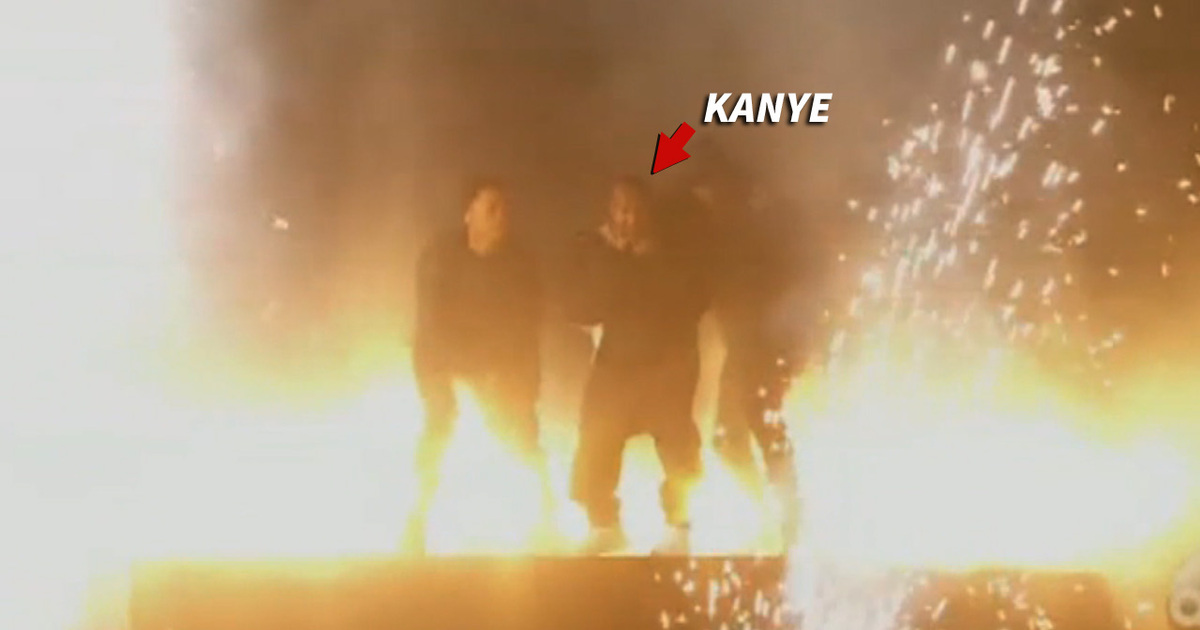 Kanye West -- Sound of Silence ... Censors Forced to Dump BMA Performance