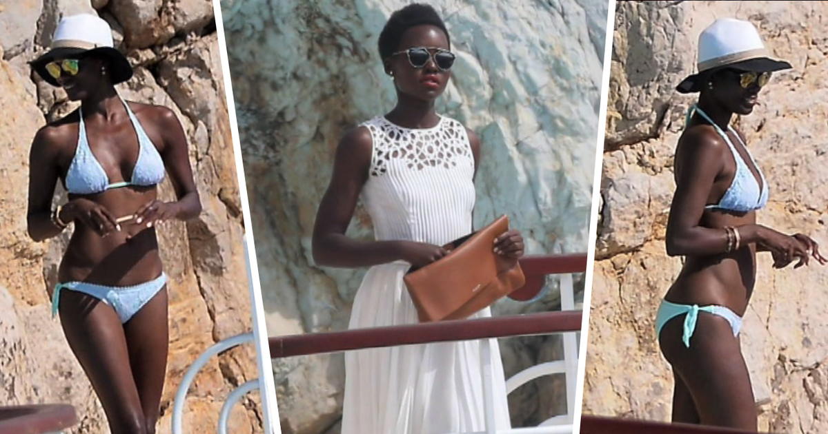 Lupita Nyong'o -- Hot Bikini Pics, But Somebody Got It Wrong'o (TMZ TV)