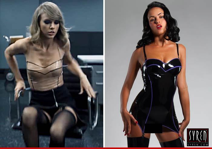Taylor Swift -- Decked Out in Hardcore BDSM Gear for 'Bad Blood' Video