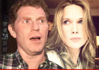 Bobby Flay -- Low Divorce Blow Over Breasts