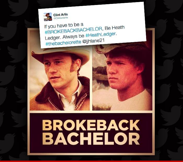 'The Bachelorette' -- Brokeback Bachelors Are NOT GAY