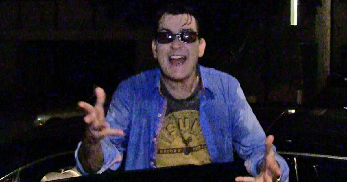 Charlie Sheen -- Sooo Dripping Wet ... Over Justin Bieber!!??