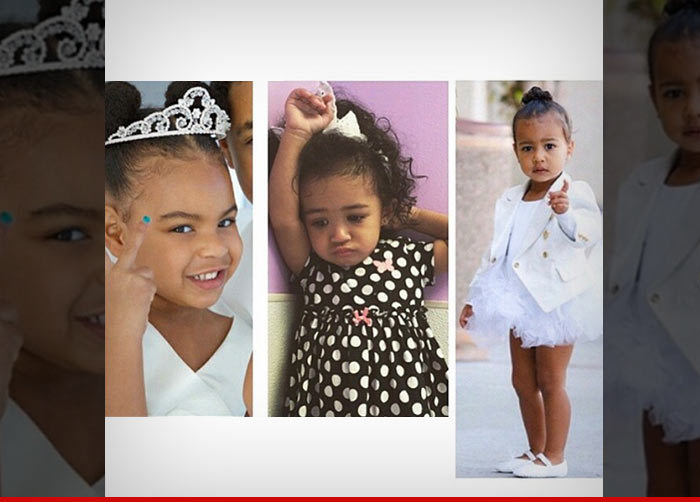Chris Brown -- Move Over Blue & North ... Royalty Is A-List Too, Baby (PHOTOS)