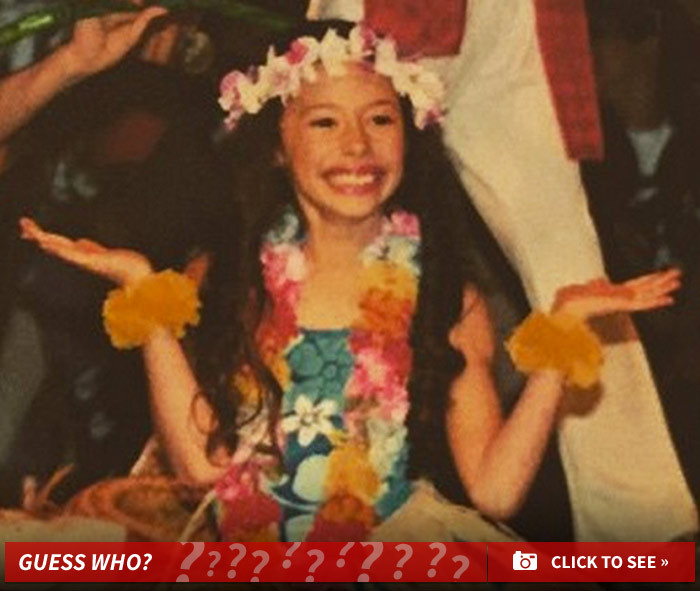 Guess Who This Little Hula Girl Turned Into!