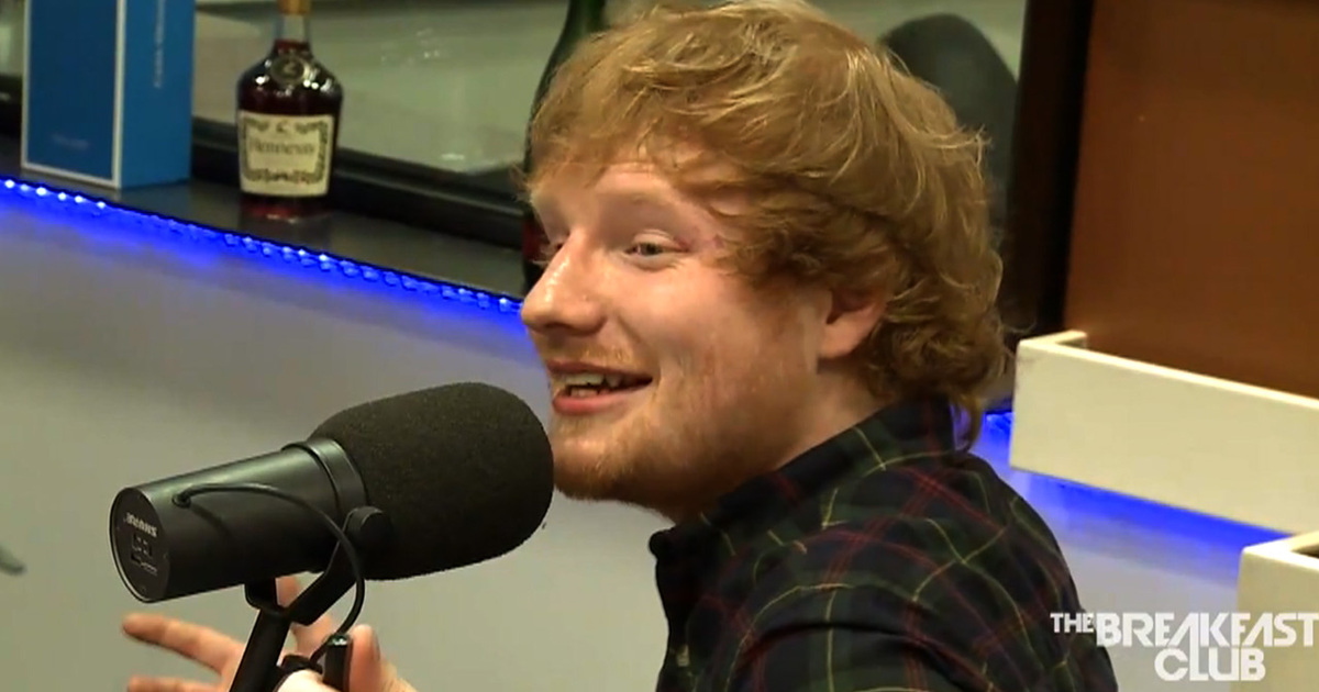 Ed Sheeran -- Let's Talk About Sex ... I Do a Lot, But I Don't Suck Out Farts