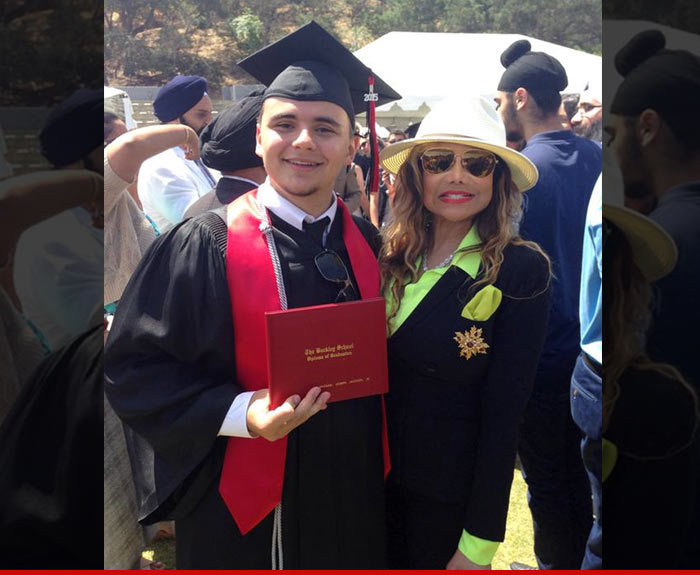 Michael Jackson's Son Prince -- I Graduated With High Distinction!!! (PHOTO)