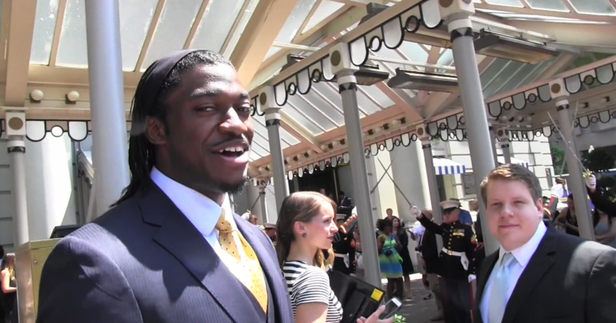 Robert Griffin III -- Taking Parenting Lead From Steph Curry