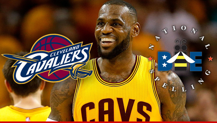 Lebron James -- All Hail The Spelling King ... Sends Swag To Spelling Bee Champ