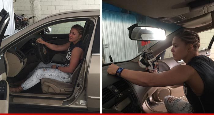 Ronda Rousey to Fans -- Please Don't Pleasure Yourself in My Old Car