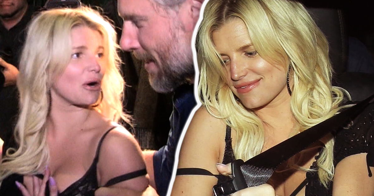 Jessica Simpson -- Oh, What a (Wasted) Night (TMZ TV)