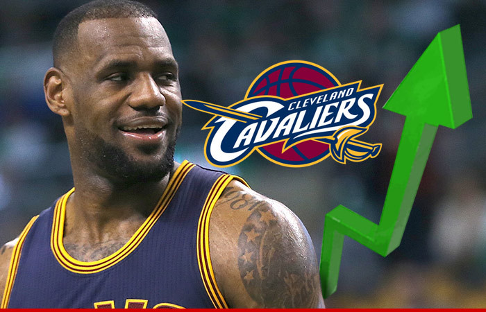 LeBron James -- Generating Big $$$ For Local Biz's ... 'We Should All Kiss His Ass'