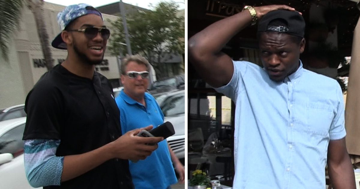 Karl-Anthony Towns -- Lunch With Lakers Prodigy ... 'I'd Love To Play With Kobe'