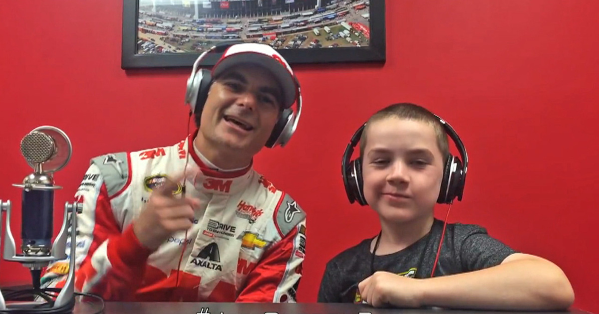 Jeff Gordon Raps -- Makes Vanilla Ice Look Like Jay Z