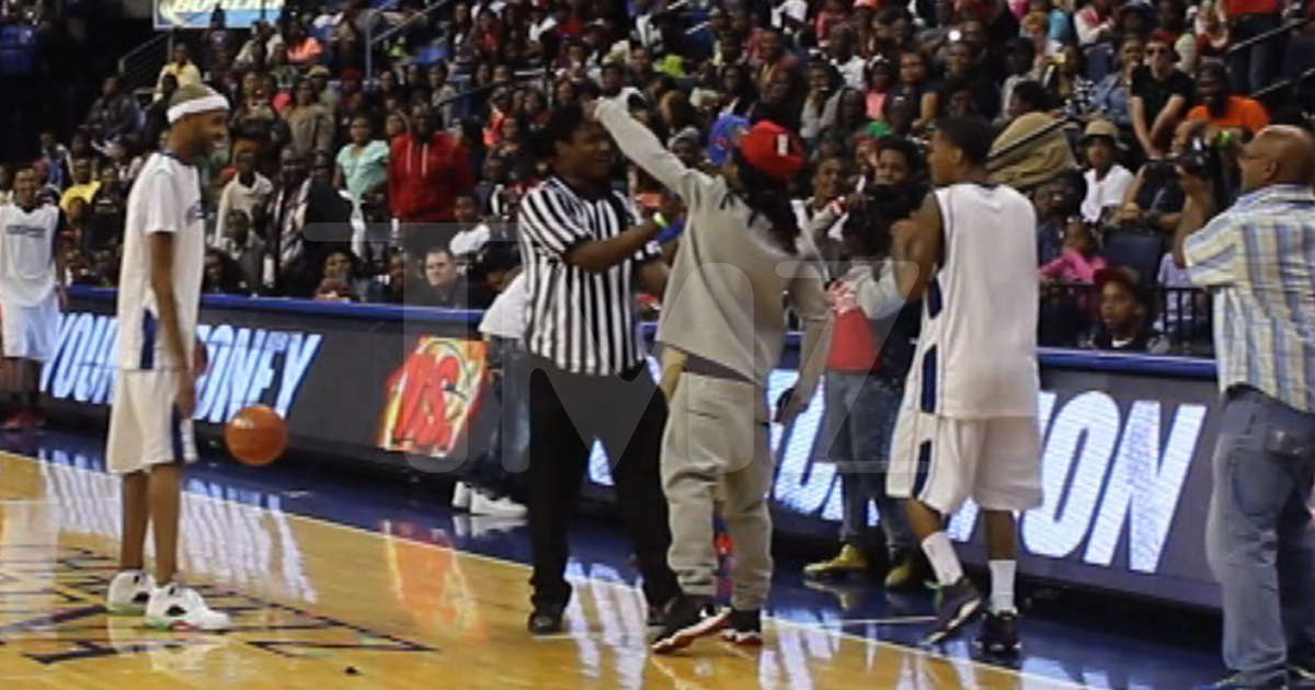 Lil Wayne -- I Didn't Spit On Ref, But I Got Up in His Grill for Cheating (NEW VIDEO)